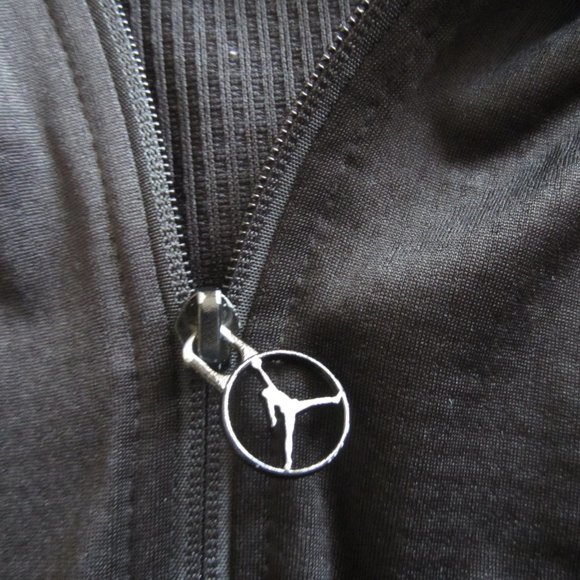 Boy's NIKE Dri-Fit Hoodie Size LGG (12-13 yrs) Black Zip Front & Zip pockets - Picture 5 of 9